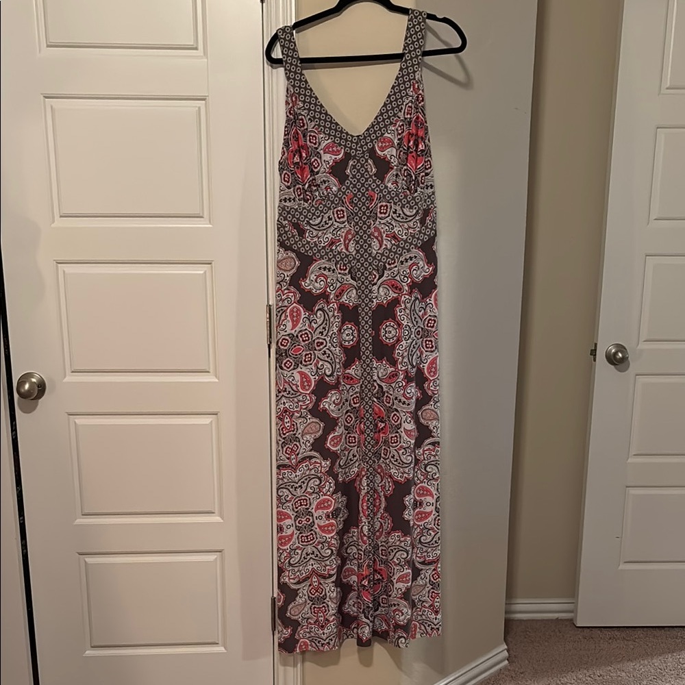 A8 - Chic Bohemian Maxi Dress - INC , 1X